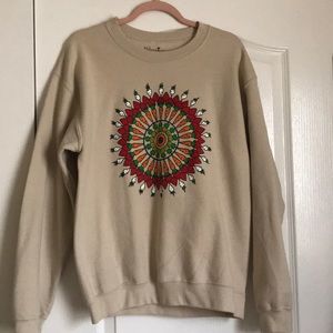 VEGGIE MANDALA SWEATSHIRT